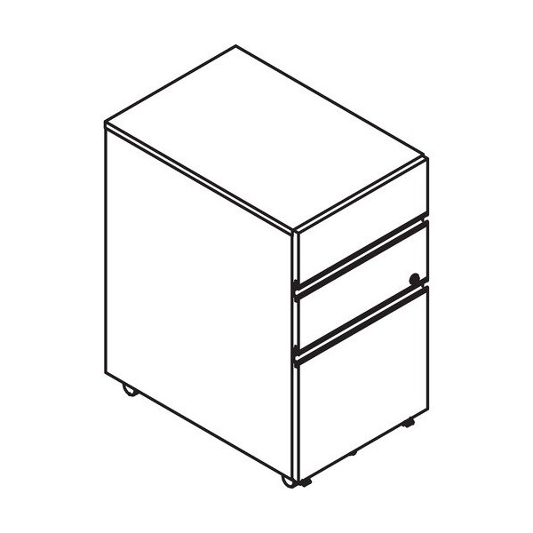 Groupe Lacasse Handle, B/B/F, 15inx18inx27-1/8in, Sahara LAS4LMP1518UFR - main
